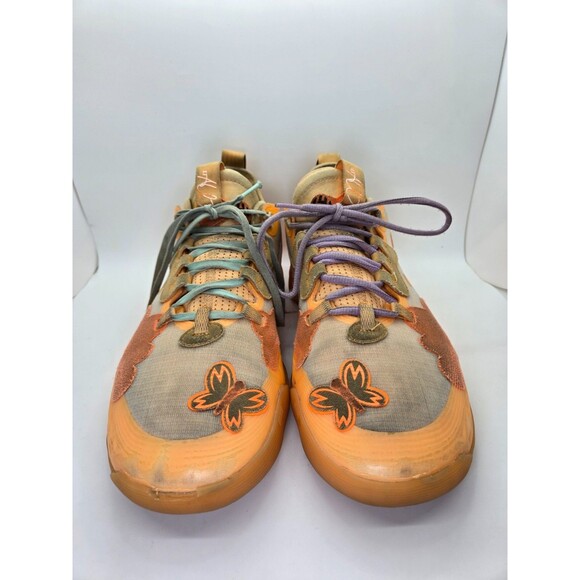 adidas Harden Vol. 5 Futurenatural Basketball Shoes Men\'s 6.5 Acid Orange Court main image 4